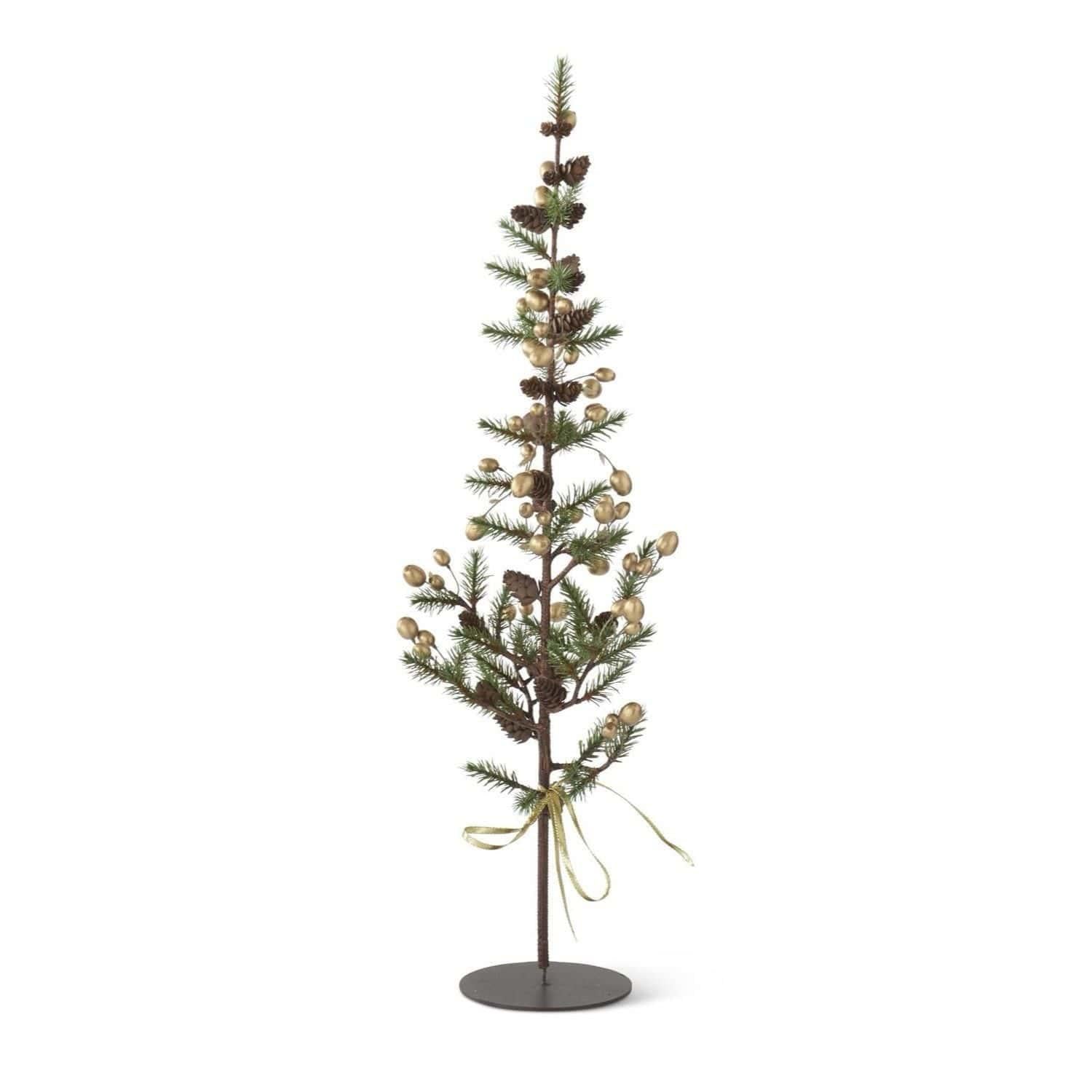 Pine Twig Trees with Cones & Berries